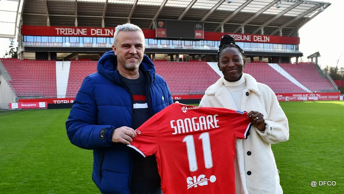 La Parisienne Hawa Sangaré est prêtée au DFCO jusqu'à la fin de la saison 